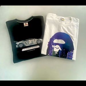 BAPE TOKYO x LAMBORGHINI SHIRT BUNDLE